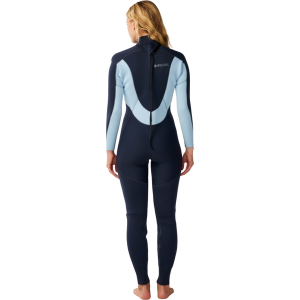 2026 Rip Curl Womens Trad 5/4mm Back Zip Wetsuit 17QWFS - Navy